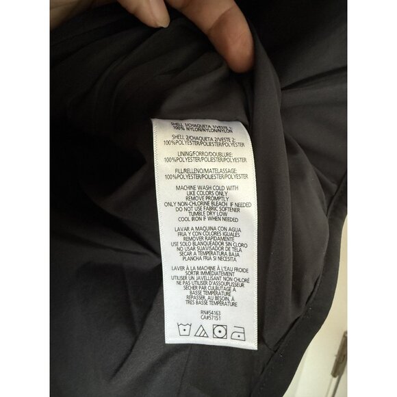 Calvin Klein Water Resistant Quilted Full Zip Shirt Jacket Puffer Outdoor Nylon - Picture 8 of 9